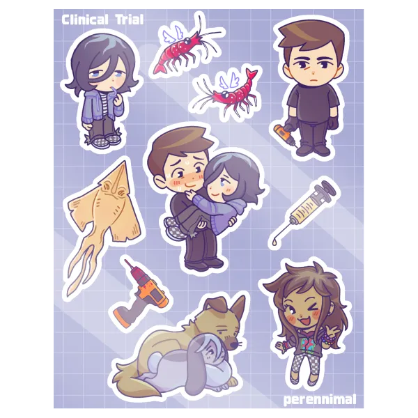 Clinical Trial Sticker Sheet