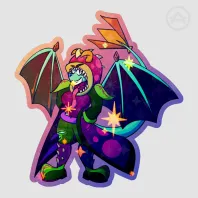 Athens Chomper Costume Stickers
