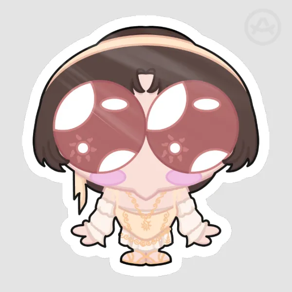 Juniper Beaumont Little Guy Sticker | Ichorbound SMP Jvneberries