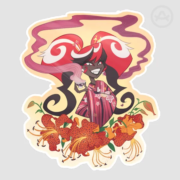 Velvette Bouquet Sticker