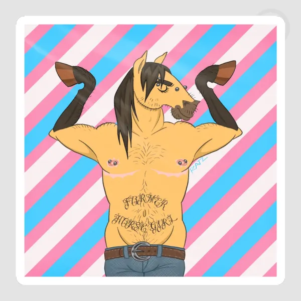 Former Horse Girl Sticker (Spirit)