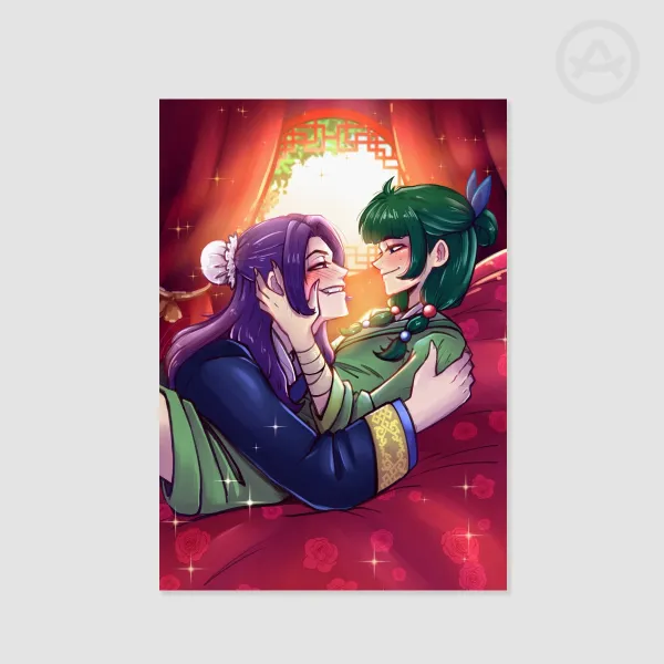 Maomao and Jinshi Poster A5