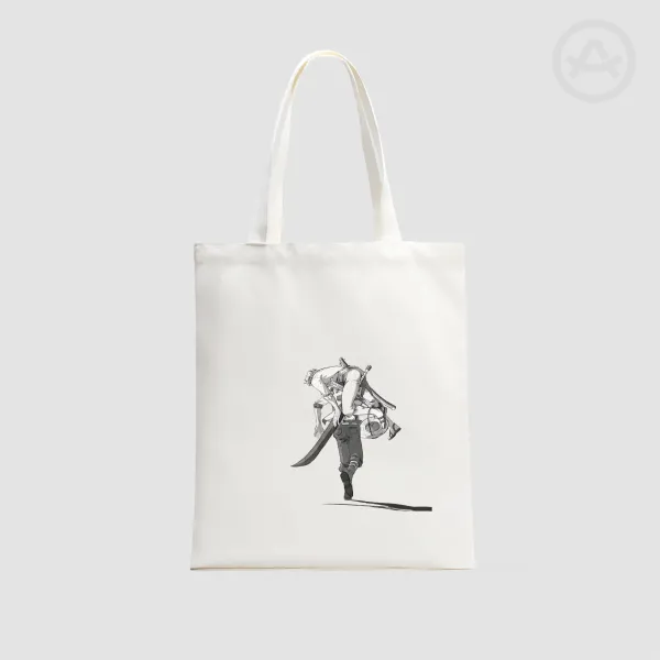 mishanks canvas tote bag