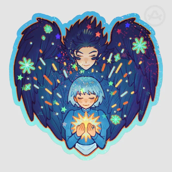 Howl’s Moving Castle Howl and Sophie Sticker