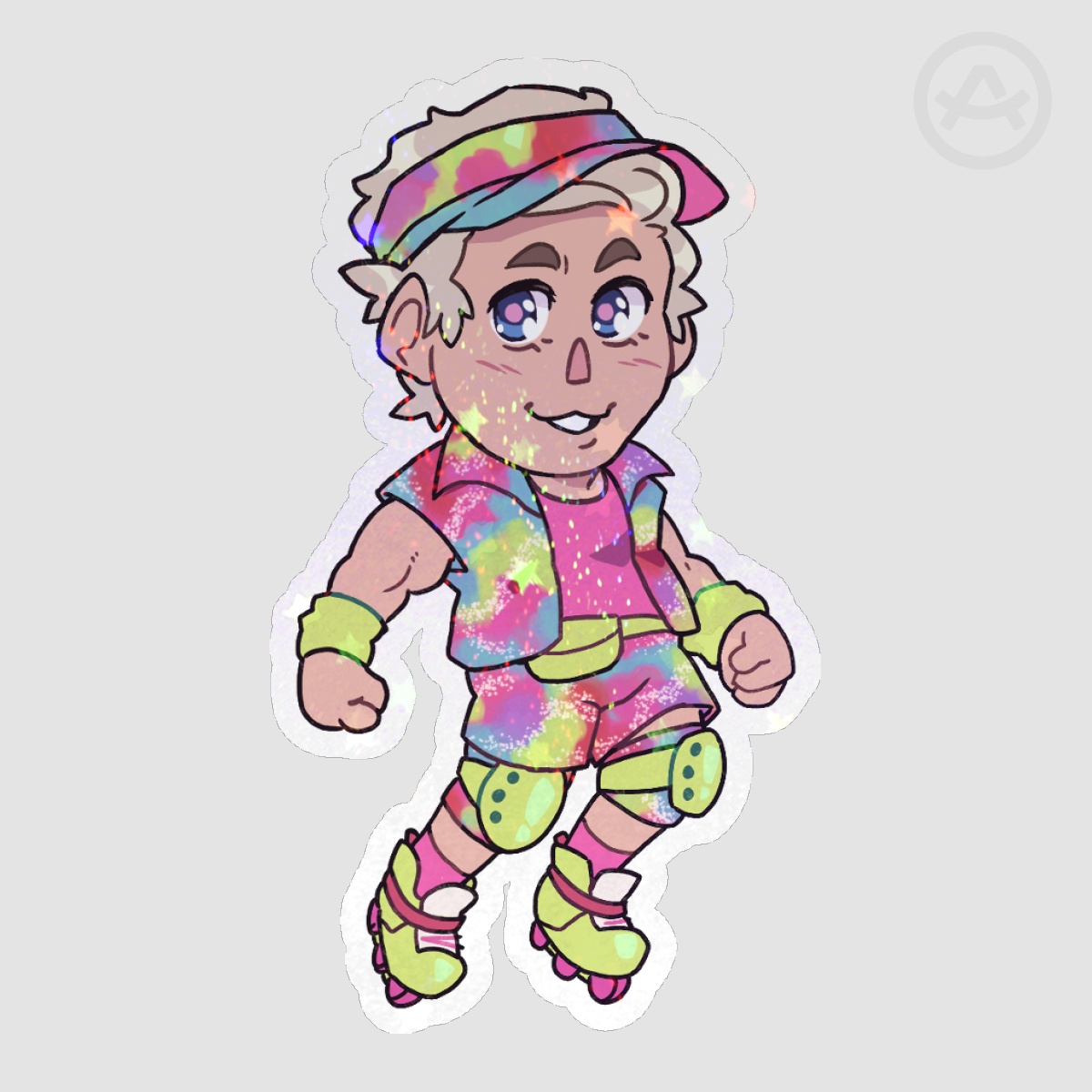 He's Just Ken! Die Cut Sticker
