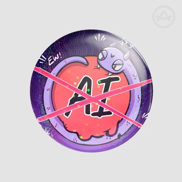 NO Ai - Badge