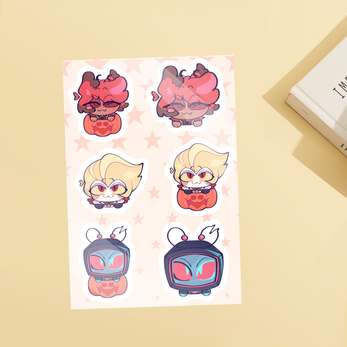 Apple media Coated Paper Stickers Sheet
