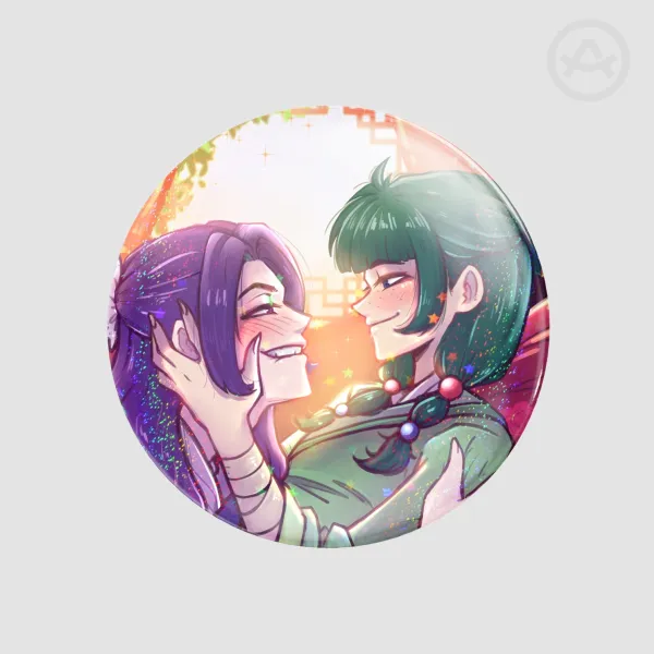 Maomao&Jinshi - Round Badge