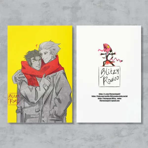 [Print] Human Stolitz Winter Scarf