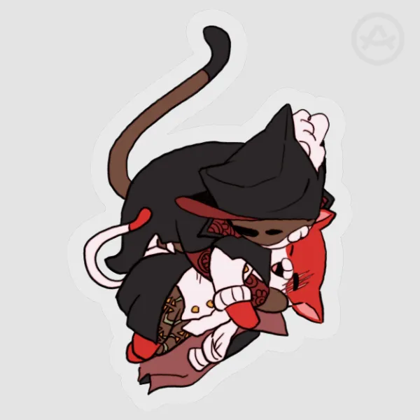 mishanks PET vinyl sticker