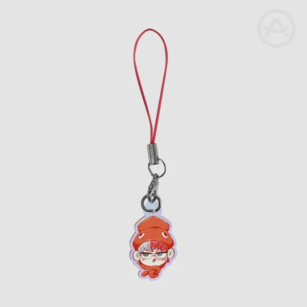 Phone Charm Todoroki Chibi fish Rainbow Acrylic Keychains