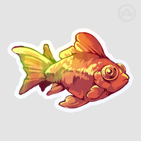 Telescope Fish Sticker