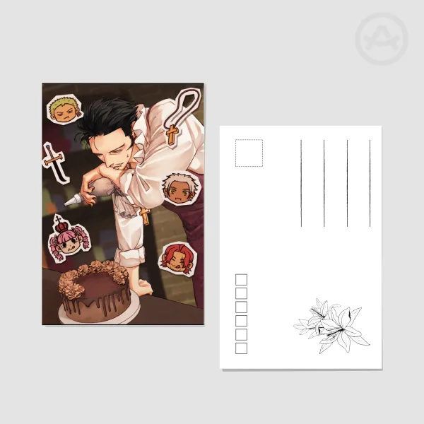 mihawk 2026 birthday postcard