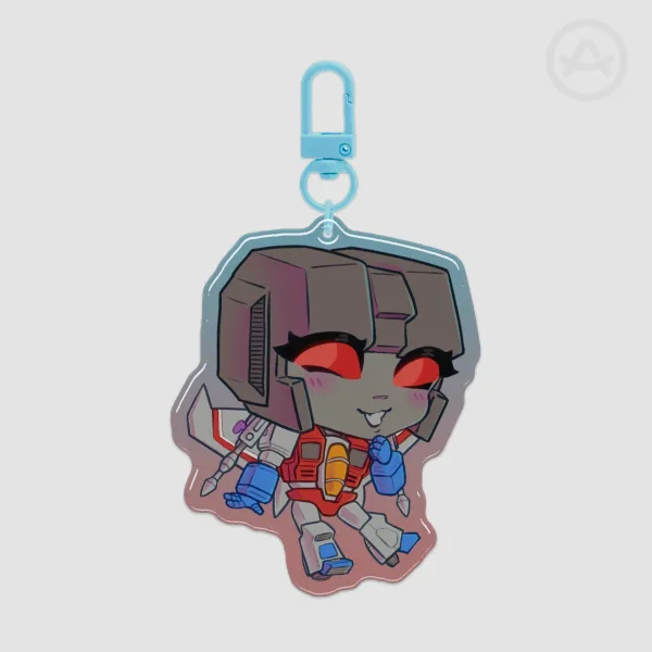 starscream epoxy keychain
