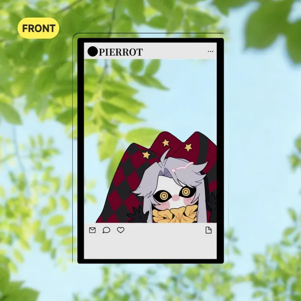 Pierrot [The Freak Circus] • PET Card