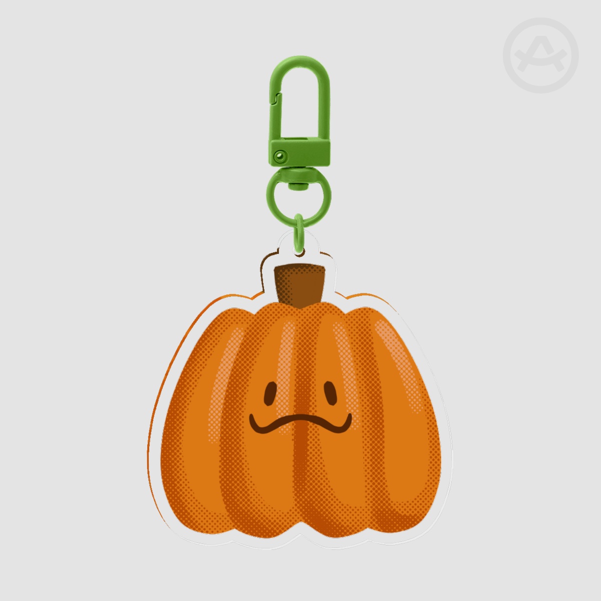 Fall Collection - Cute Pumpkin Crop Acrylic Keychain