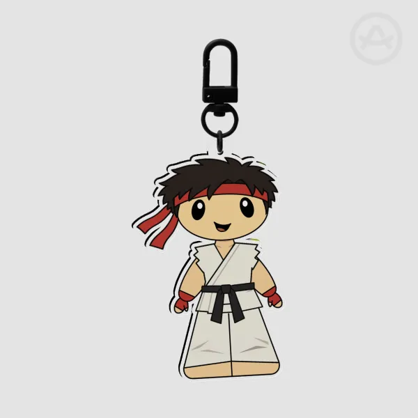 Zubees Ryu Acrylic Keychain