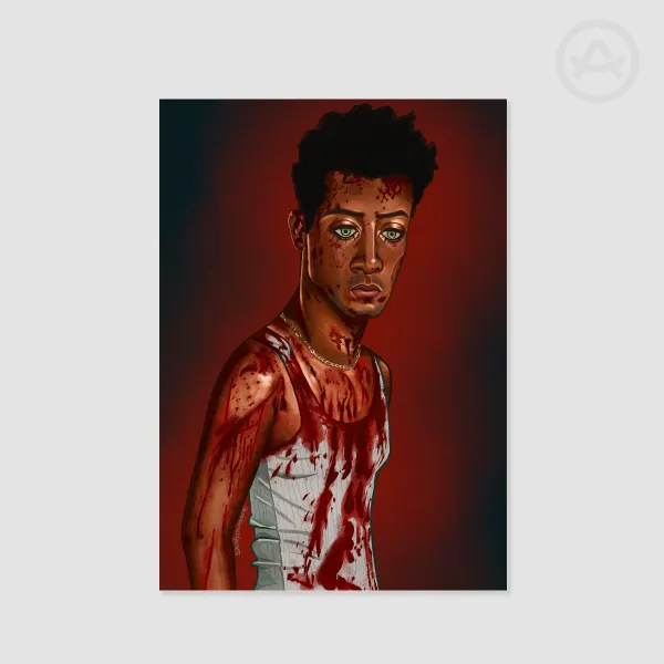 Louis de Pointe du Lac A4 art print