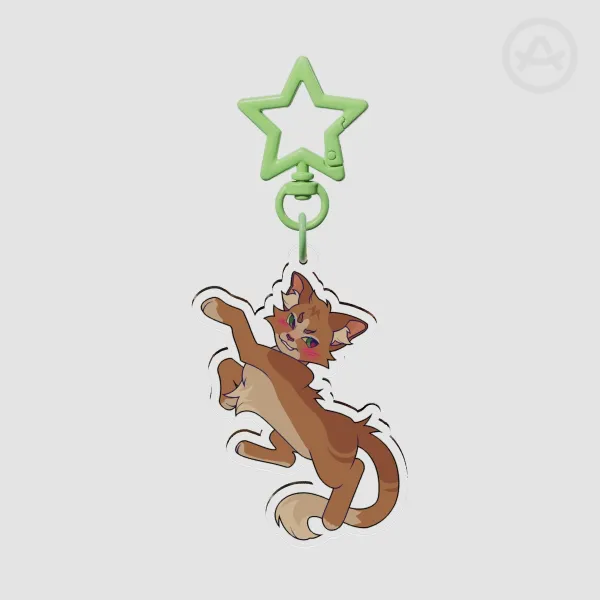 HEART of FIRE FELIDAE | war-cat charm