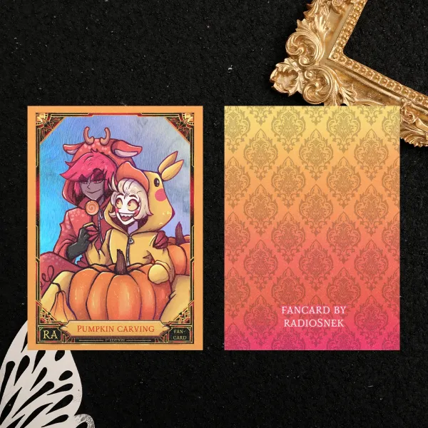 Radioapple Halloween "Pumpkin Carving" - Fancard