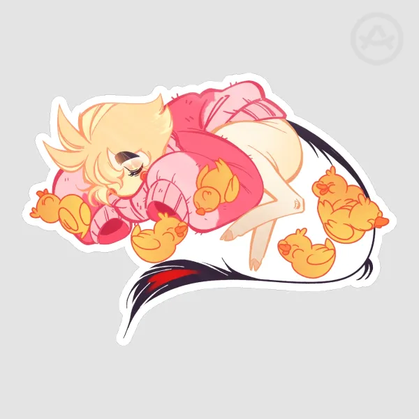 Sleeping Lucifer Sticker