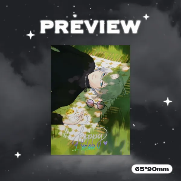 Kaelix Debonair Photocard (Holographic Text)