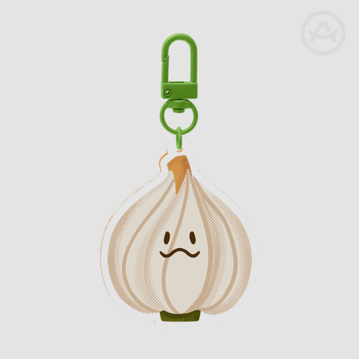 Fall Collection - Cute Garlic Crop Acrylic Keychain