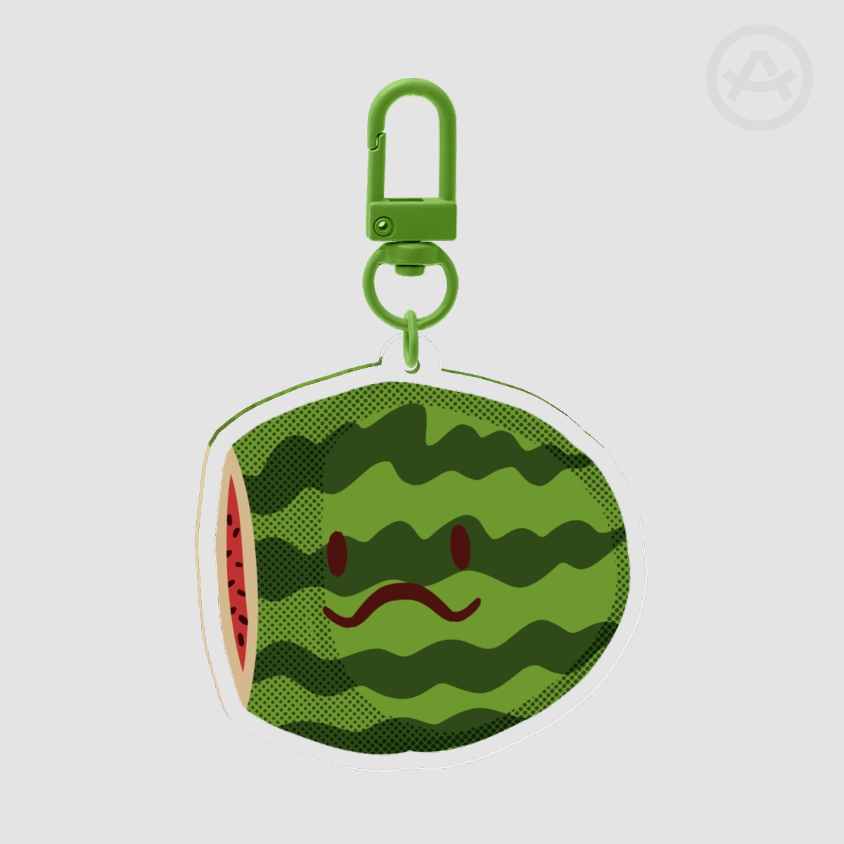 Summer Collection - Cute Watermelon Crop Acrylic Keychain