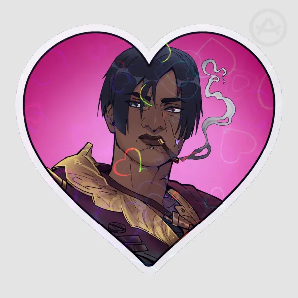 Pink Sevika - Die Cut Sticker