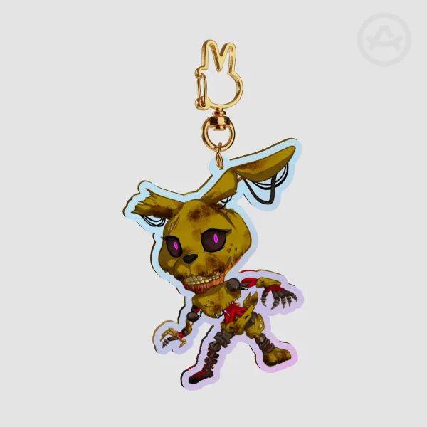 Burn Trap Acrylic Keychain