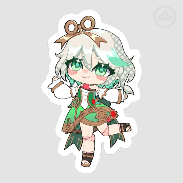 Cecilia Immergreen Matte Sticker