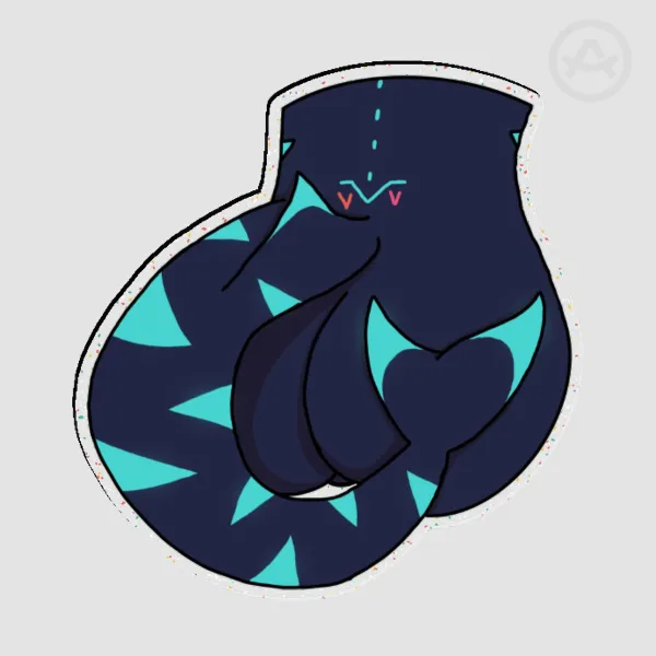 Vox butt - Acrylic Pin