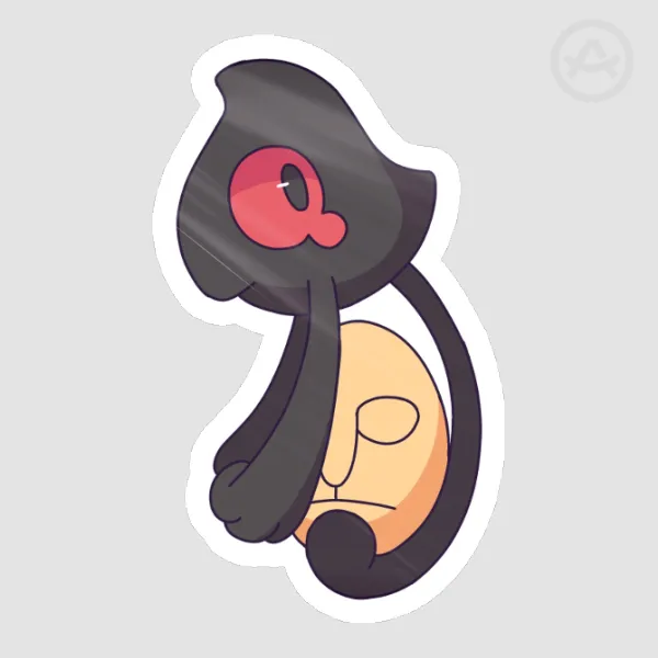 Yamask Pokemon Glossy Sticker