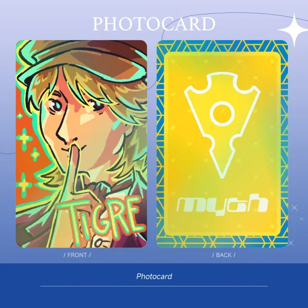 Kamen Rider MY-TH Tigre Holo Photocard