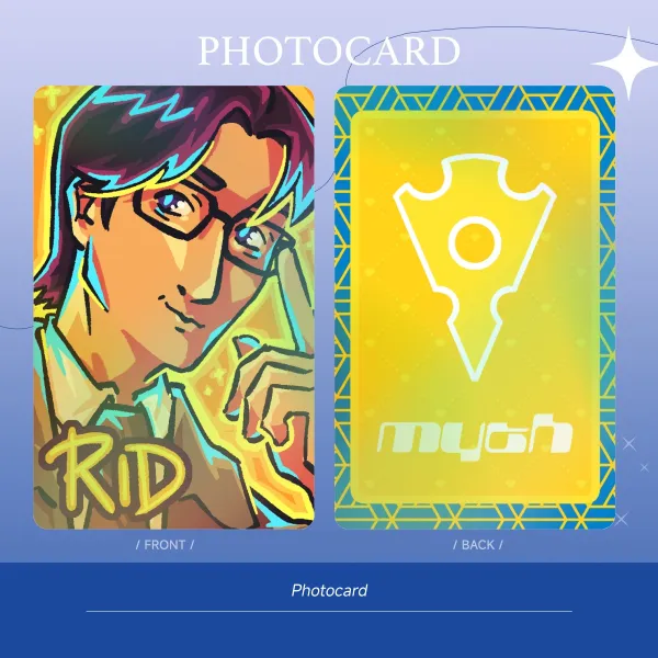 Kamen Rider MY-TH Rid Tatsuomi Holo Photocard