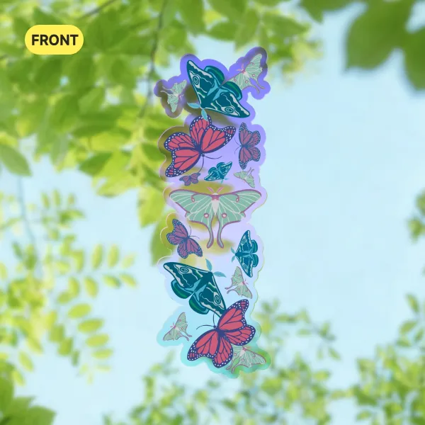 Butterflies PET Bookmarks