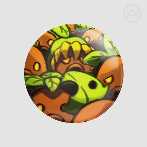 Deku Plant || Round Badge || Legend of Zelda