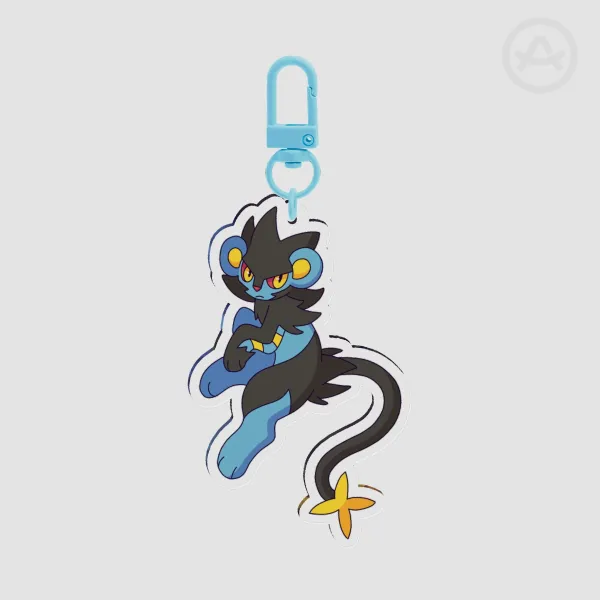 Luxray Pokemon Acrylic Keychain