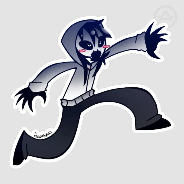 Kate the Chaser Creepypasta Sticker