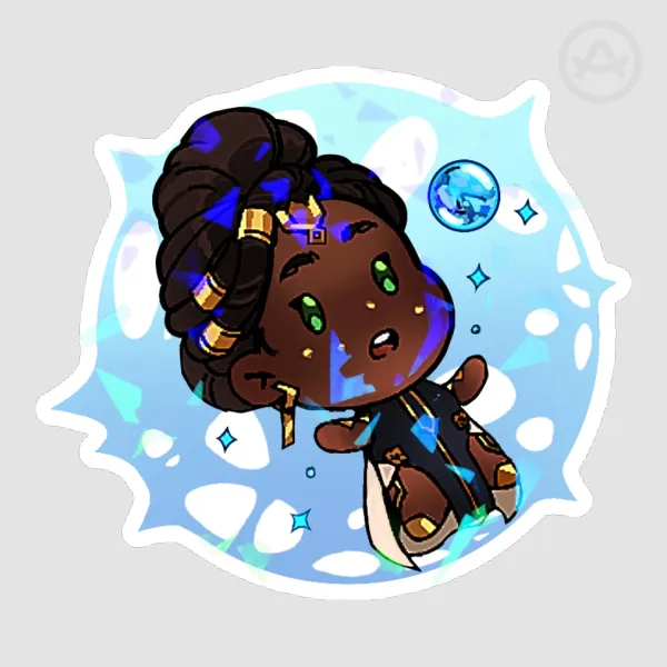 Mel Medarda - Magic Crystal - Die Cut Sticker