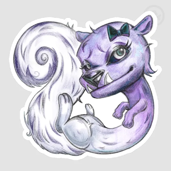 Monster High Rhuen (G1) Sticker
