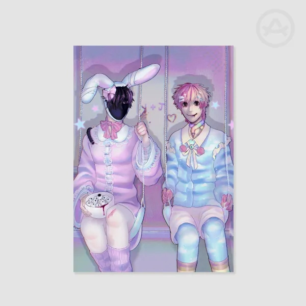 Yamikani and Jaxx Print