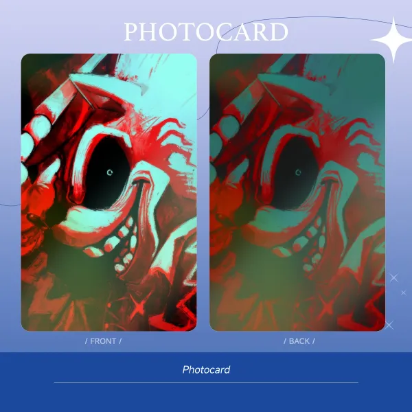 You must answer Photocard