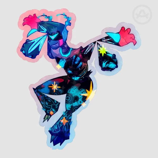 Dash Warden Costume Sticker