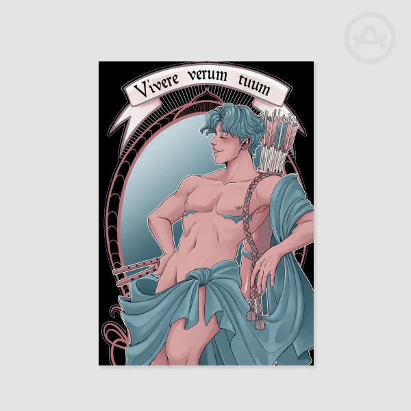 Vivere verum tuum Poster