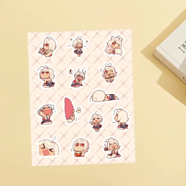 Maika Ancient Chibis Sticker Sheet B