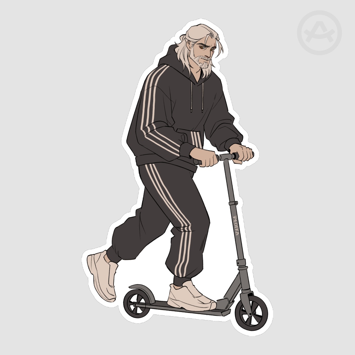 Geralt Kukirin Big Sticker