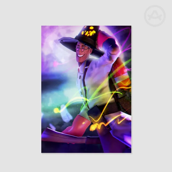 Medic Halloween A3 Poster
