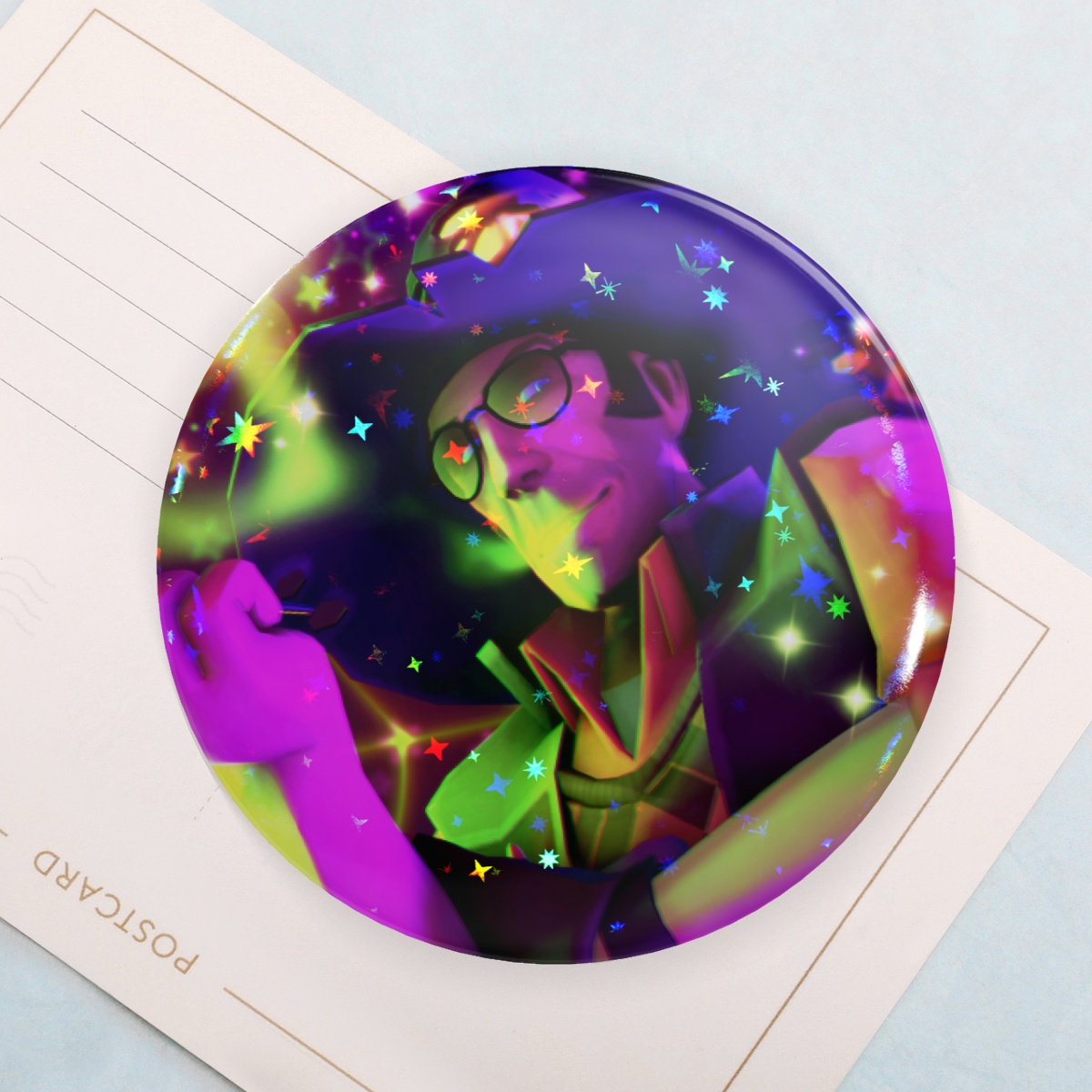 Sniper Halloween Badge (Holo Star)