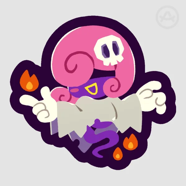 Vivian "Ghost" Sticker